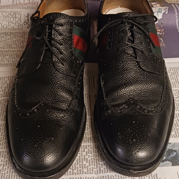 Men gucci web oxfords shoes - Picture 1 of 8